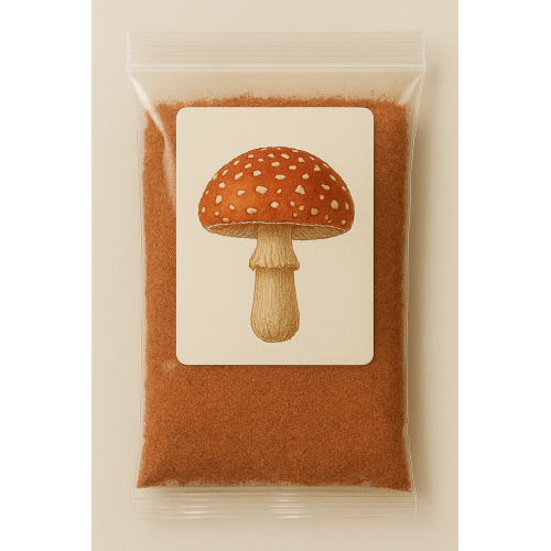 Sasmalcinātās sarkanās mušmires - 100 g